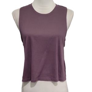 Idealfit Plum Sleeveless Tank Top Size Medium